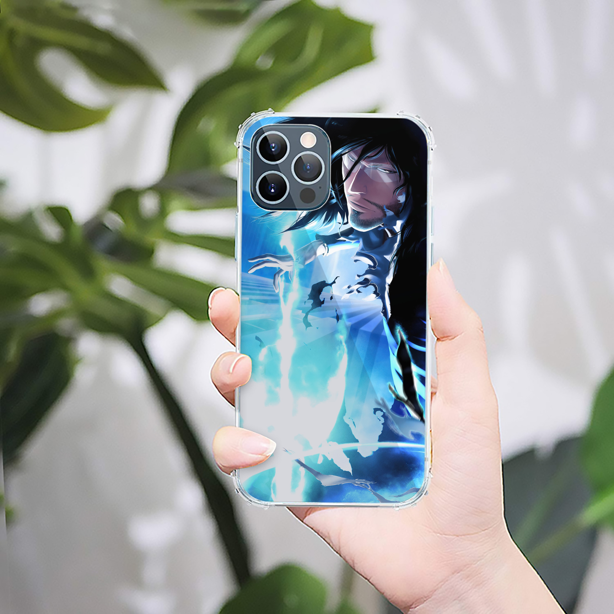 （画像用） ブリーチ BLEACH 【iPhone 12シリーズ対応】透明スマホケース（クリアソフトケース）